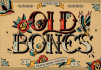 Old Bones Font - Featured Image