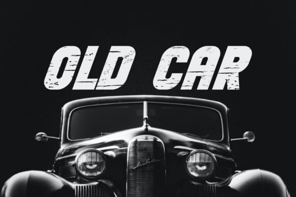 Old Car Font - Featured Image