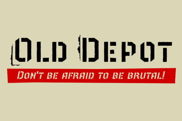Old Depot Font - Featured Image