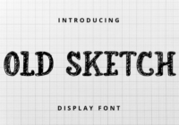 Old Sketch Font - Featured Image