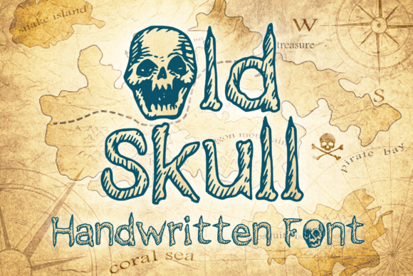 Old Skull Font - Featured Image