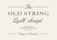 Old String Font - Featured Image