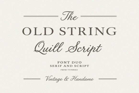 Old String Font - Featured Image
