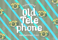 Old Telephone Font - Featured Image