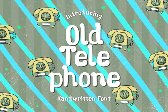 Old Telephone Font - Featured Image