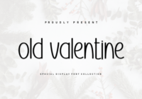 Old Valentine Font - Featured Image