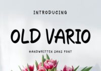Old Vario Font - Featured Image