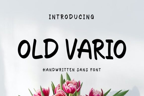 Old Vario Font - Featured Image