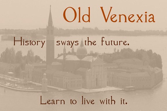 Old Venexia Font - Featured Image