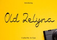 Old Zelyna Font - Featured Image