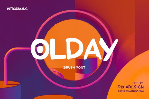 Olday Font - Featured Image