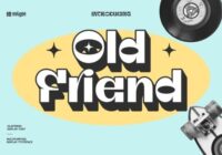 Oldfriend Font - Featured Image