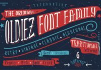 Oldiez Font Family Font - Featured Image