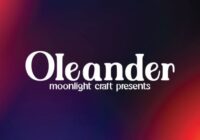 Oleander Font - Featured Image
