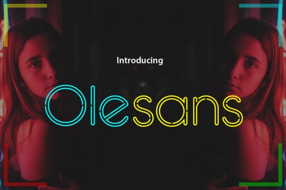 Olesans Font - Featured Image