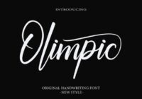 Olimpic Font - Featured Image