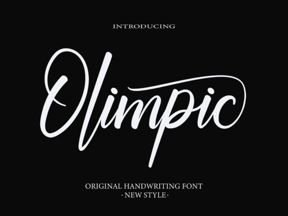 Olimpic Font - Featured Image