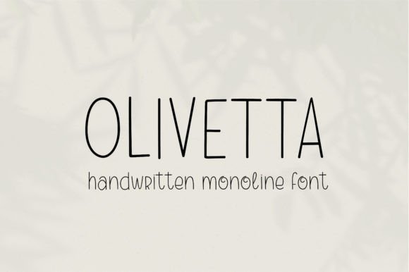 Olivetta Font - Featured Image