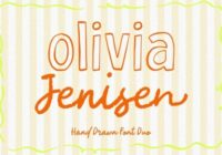 Olivia Jenisen Font - Featured Image