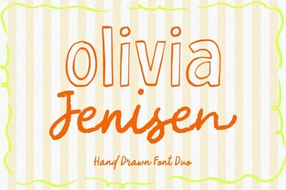 Olivia Jenisen Font - Featured Image