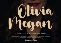 Olivia Megan Font - Featured Image