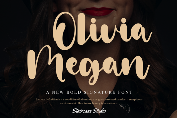 Olivia Megan Font - Featured Image