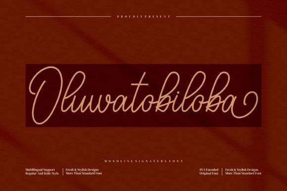 Oluwatobiloba Font - Featured Image