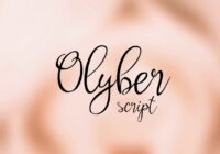 Olyber Font - Featured Image