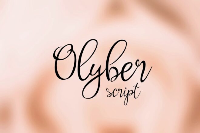 Olyber Font - Featured Image