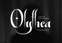 Olythea Font - Featured Image