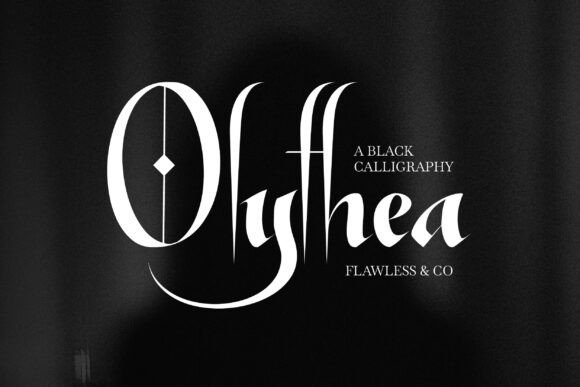 Olythea Font - Featured Image