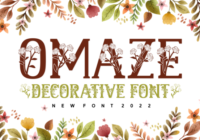 Omaze Font - Featured Image