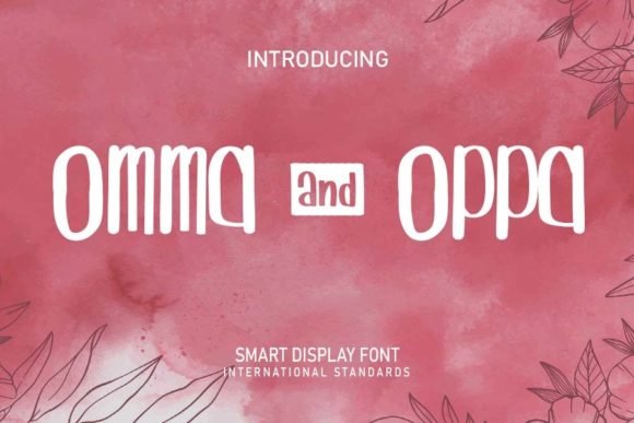 Omma Oppa Font - Featured Image