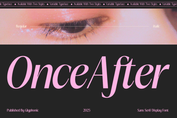 Once After Font - Featured Image