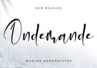 Ondemande Font - Featured Image