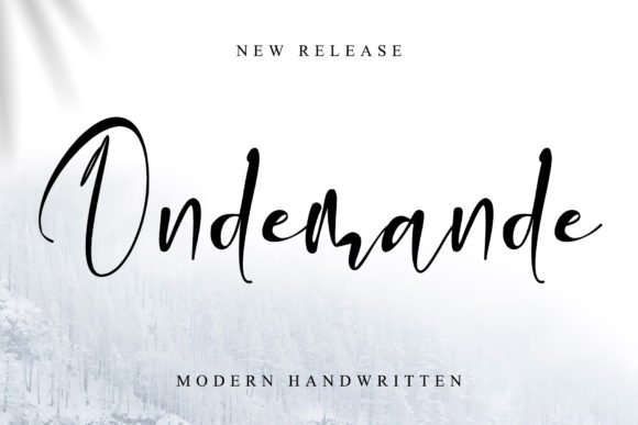 Ondemande Font - Featured Image