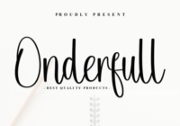 Onderfull Font - Featured Image
