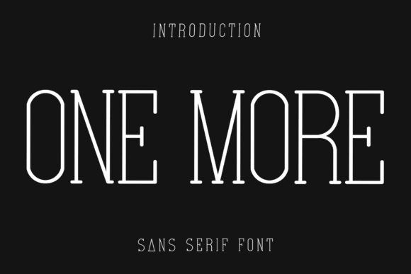 One More Font - Featured Image