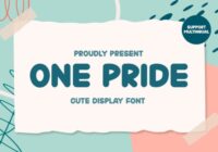 One Pride Font - Featured Image