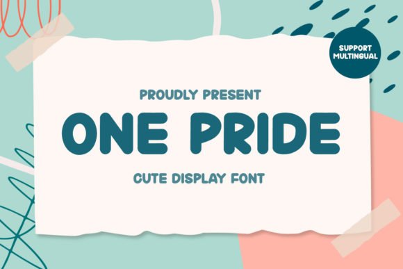 One Pride Font - Featured Image