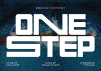 One Step Font - Featured Image