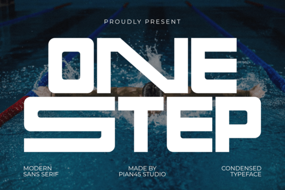 One Step Font - Featured Image