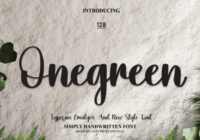 Onegreen Font - Featured Image