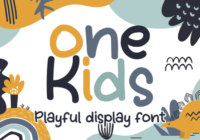 Onekids Font - Featured Image