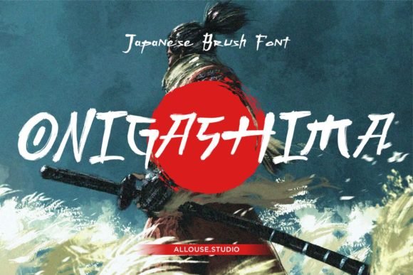 Onigashima Font - Featured Image