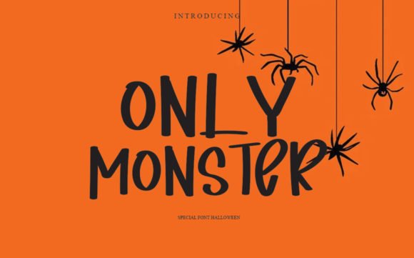 Only Monster Font - Featured Image