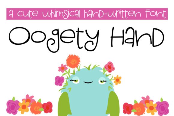 Oogety Hand Font - Featured Image