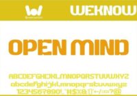 Open Mind Font - Featured Image