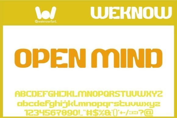 Open Mind Font - Featured Image