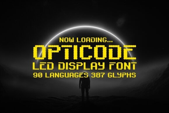 Opticode Font - Featured Image